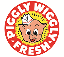 Logotipo ondulante de Piggy